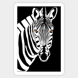 Zebra Sticker